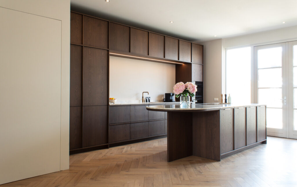 Hout en harmonie keuken