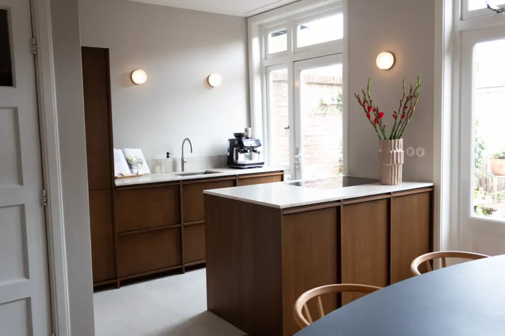 Eikenhout keukenfront koyo maple