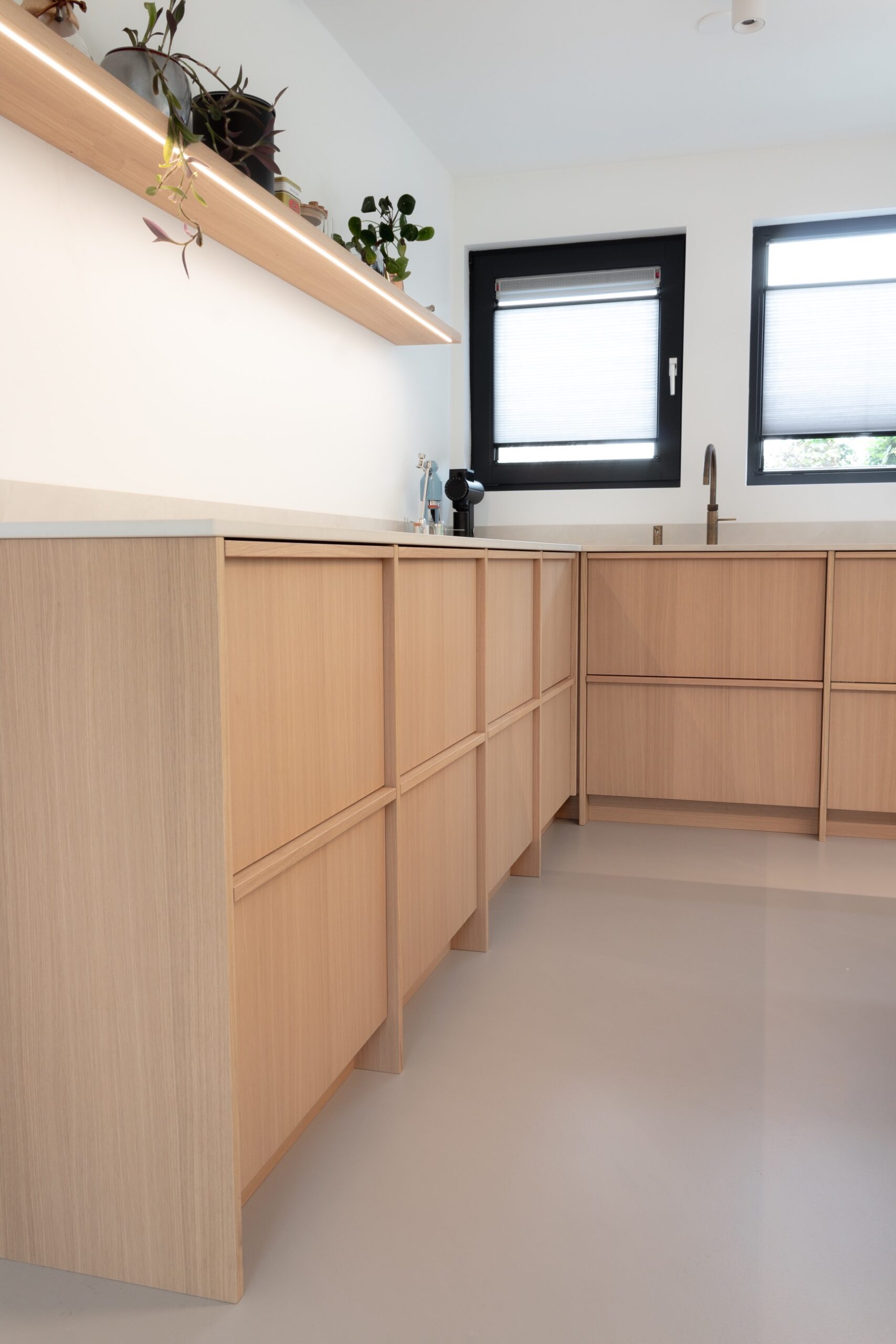 Eikmeester japandi eiken keuken naturel