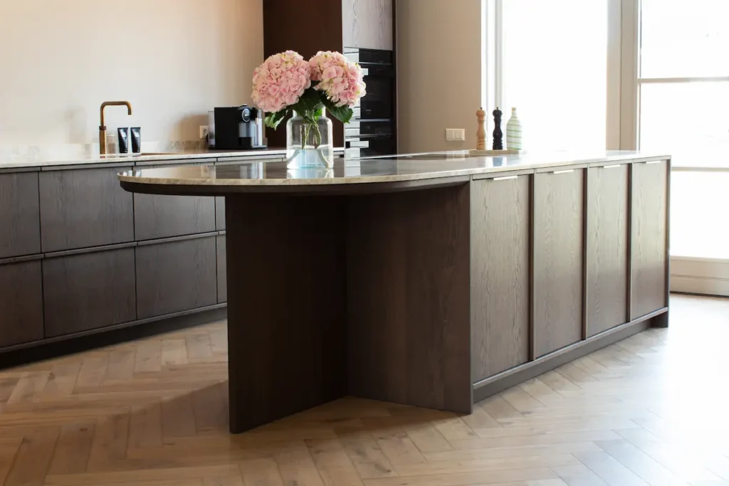 Eikmeester vlakke eiken houten keukenfronten